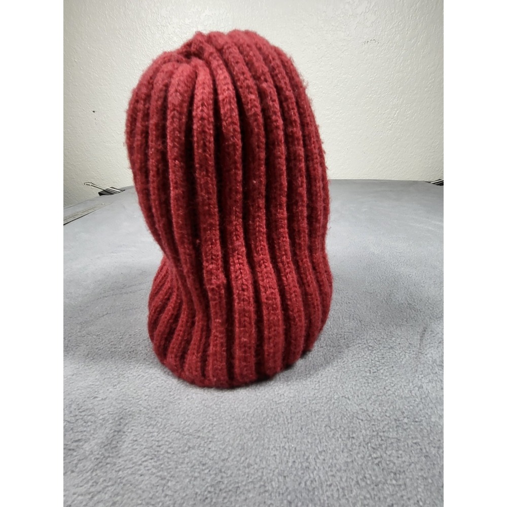 Pendleton Red Wool Beanie Hat Men‎ One Size Classic Lightweight Solid